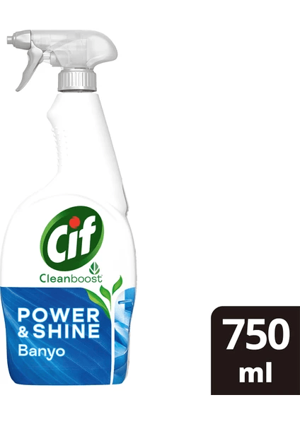 Cif Clean Boost Banyo Sprey Temizleyici 750 Ml