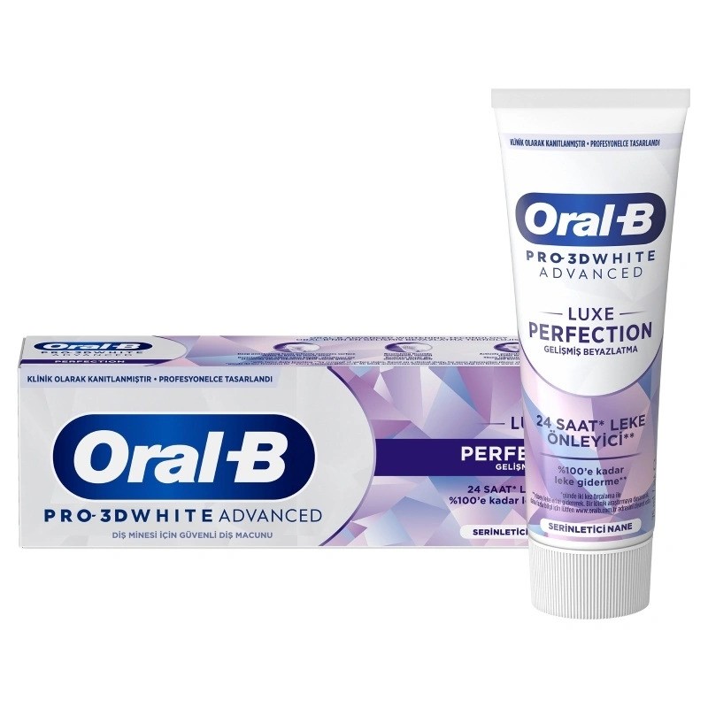 Oral-B Pro-3d White Advanced Luxe Perfectıon Gelişmiş Beyazlatma 75 Ml