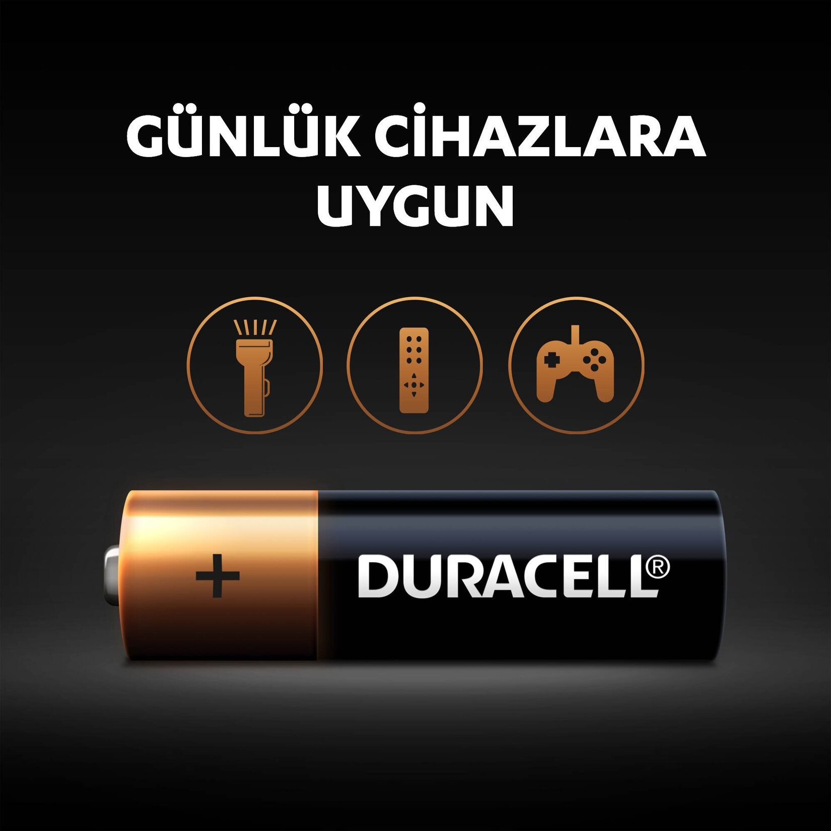 Duracell Alkalin AA Kalem Pil(LR6/MN1500) 4'lü Paket