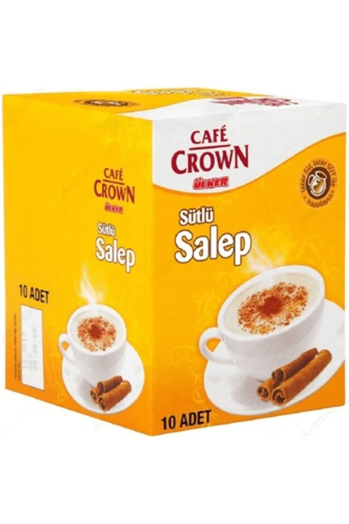 Ülker Cafe Crown Sütlü Salep 15 Gr 10 Adet