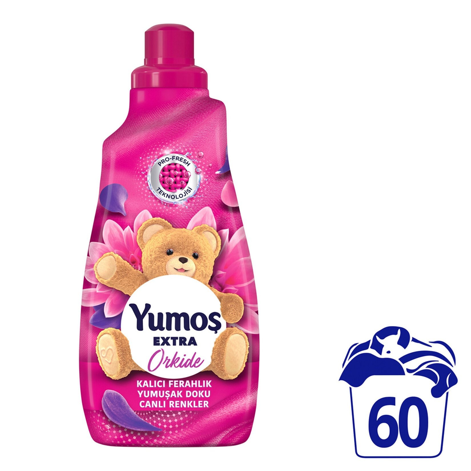 Yumoş Extra Konsantre Yumuşatıcı 60 Yıkama 1440 Ml