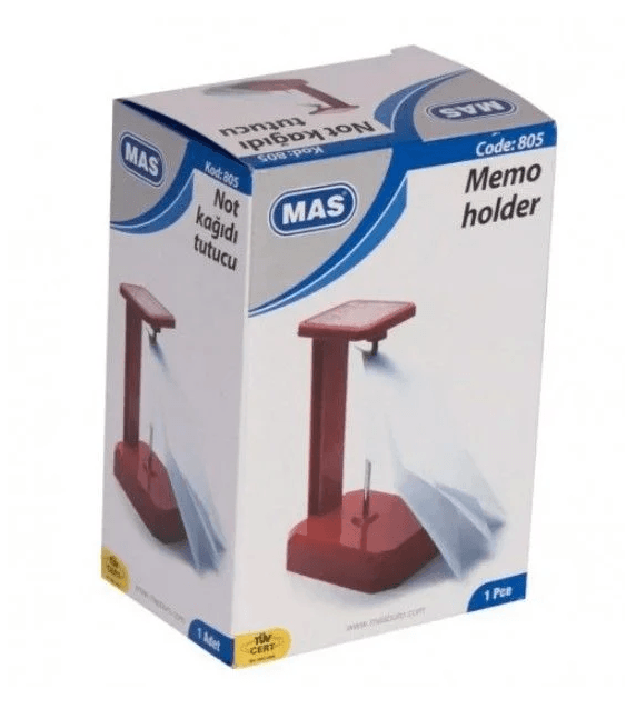 Mas Memo Holder Not Kağıdı Tutucu Siyah Kod:805