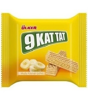 Ülker 9 Kat Tat Muzlu Kremalı Gofret 39 Gr 24'lü