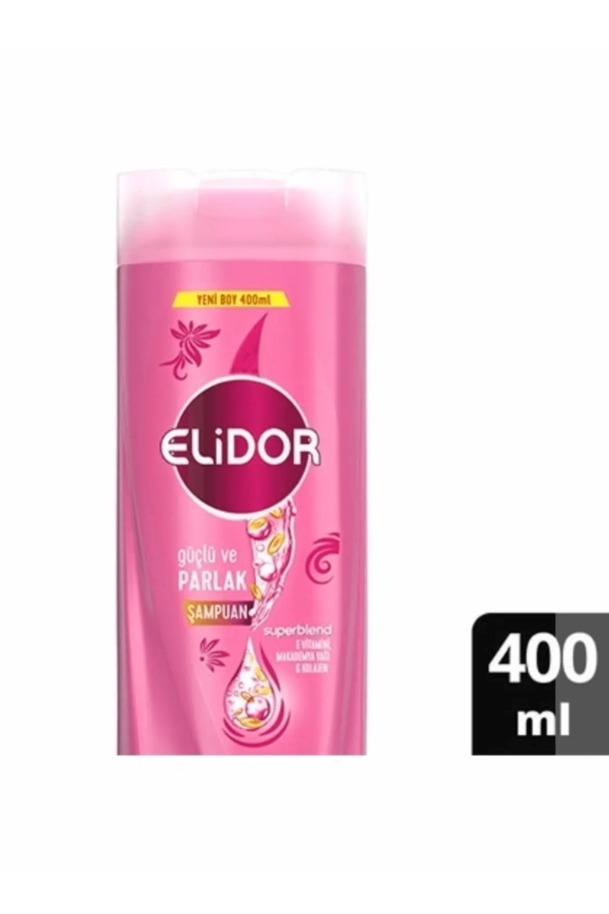 Elidor Güçlü Ve Parlak 2'si 1 Arada Şampuan&Bakım Kremi 400 Ml