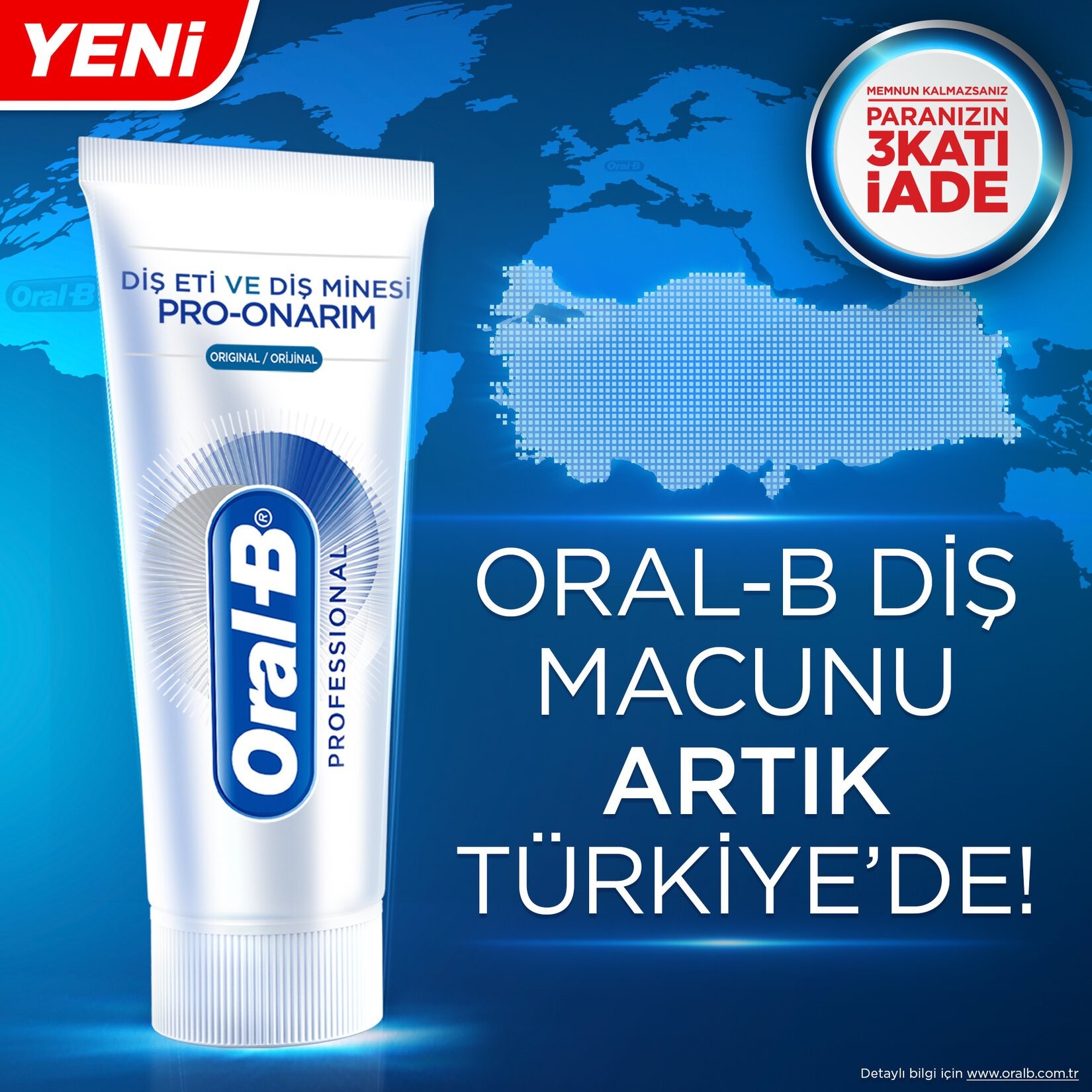 Oral-B Pro-Science Advanced Diş Eti Ve Diş Minesi Pro Onarım Orijinal 50 Ml