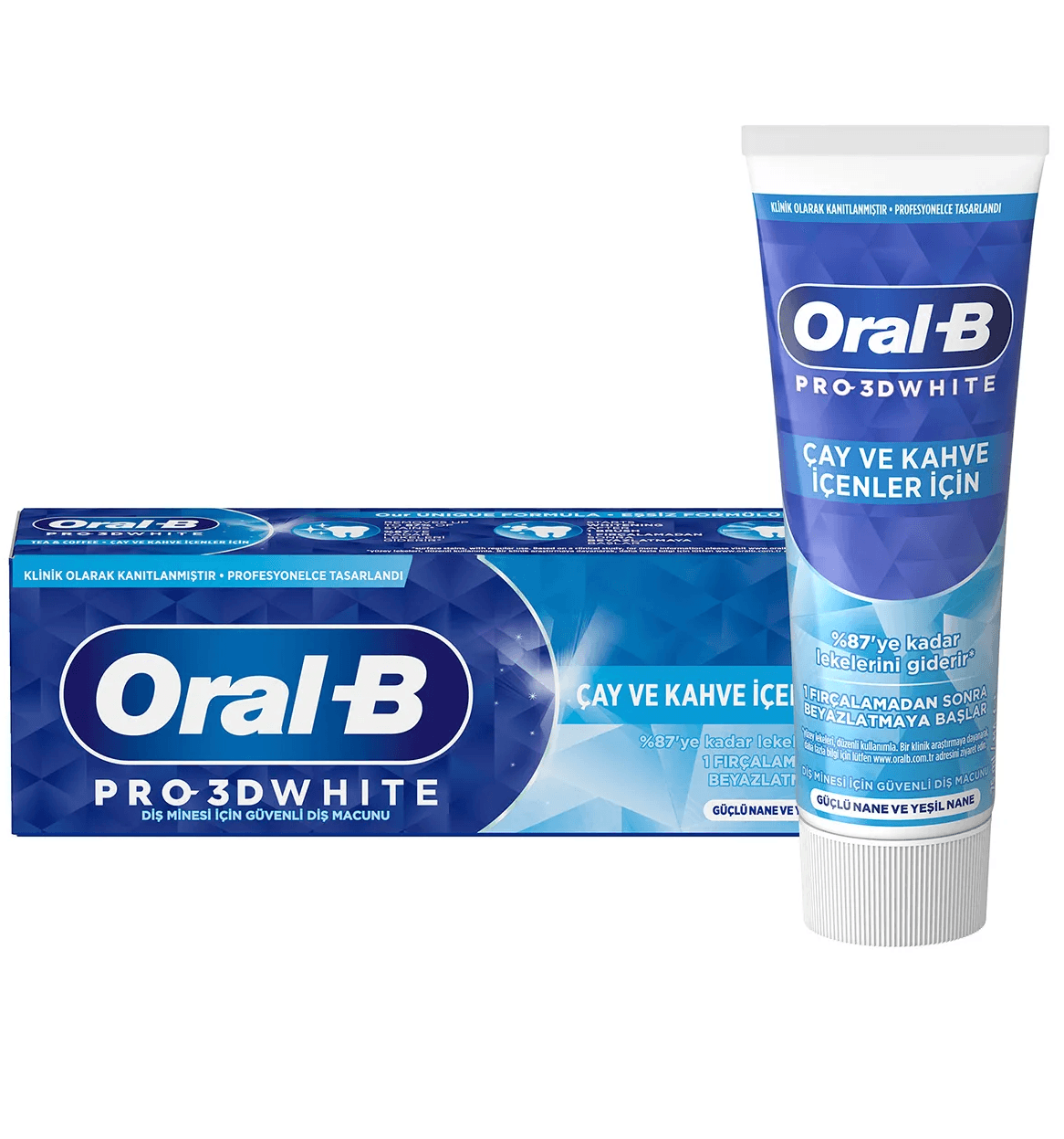 Oral-B Pro-3d White Çay Ve Kahve İçenler İçin 75 Ml