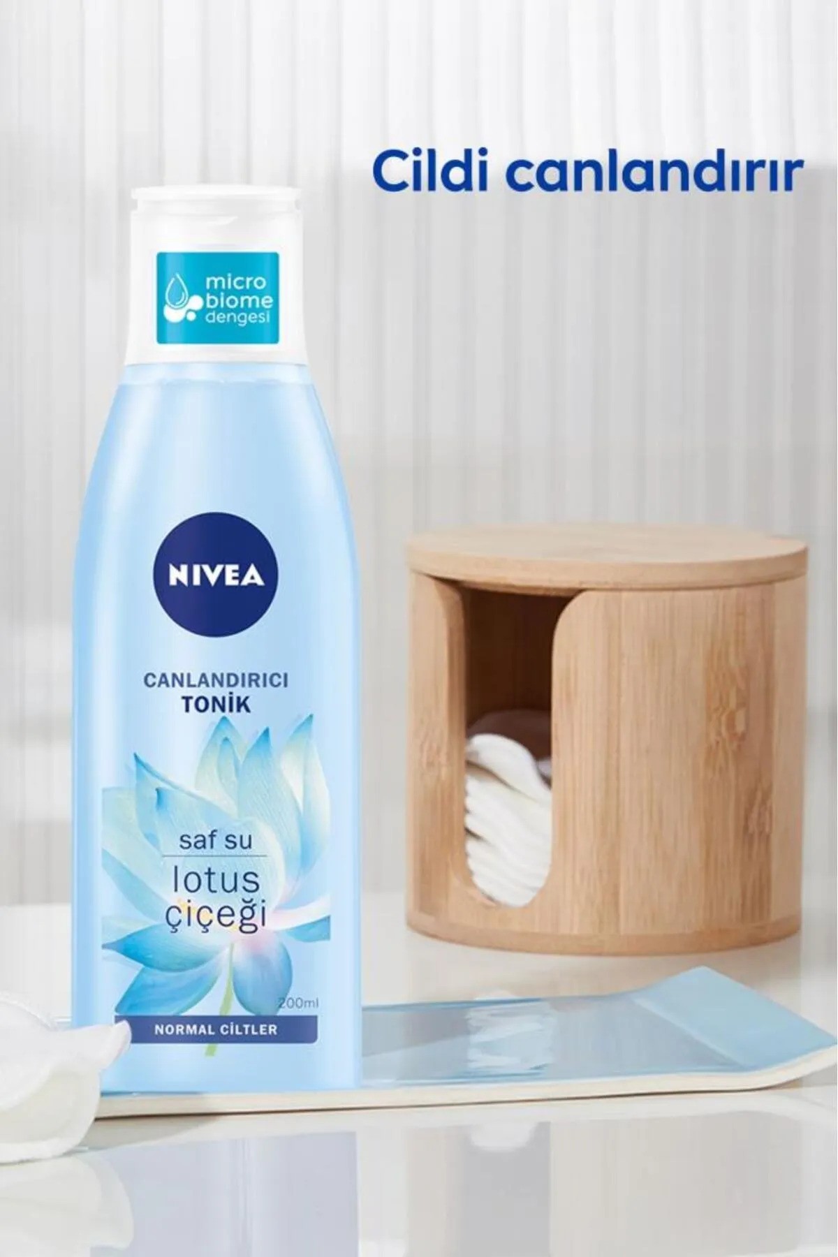 Nivea Canlandırıcı Normal&Karma Ciltler İçin Lotus Çiçeği Özü Tonik 200 Ml