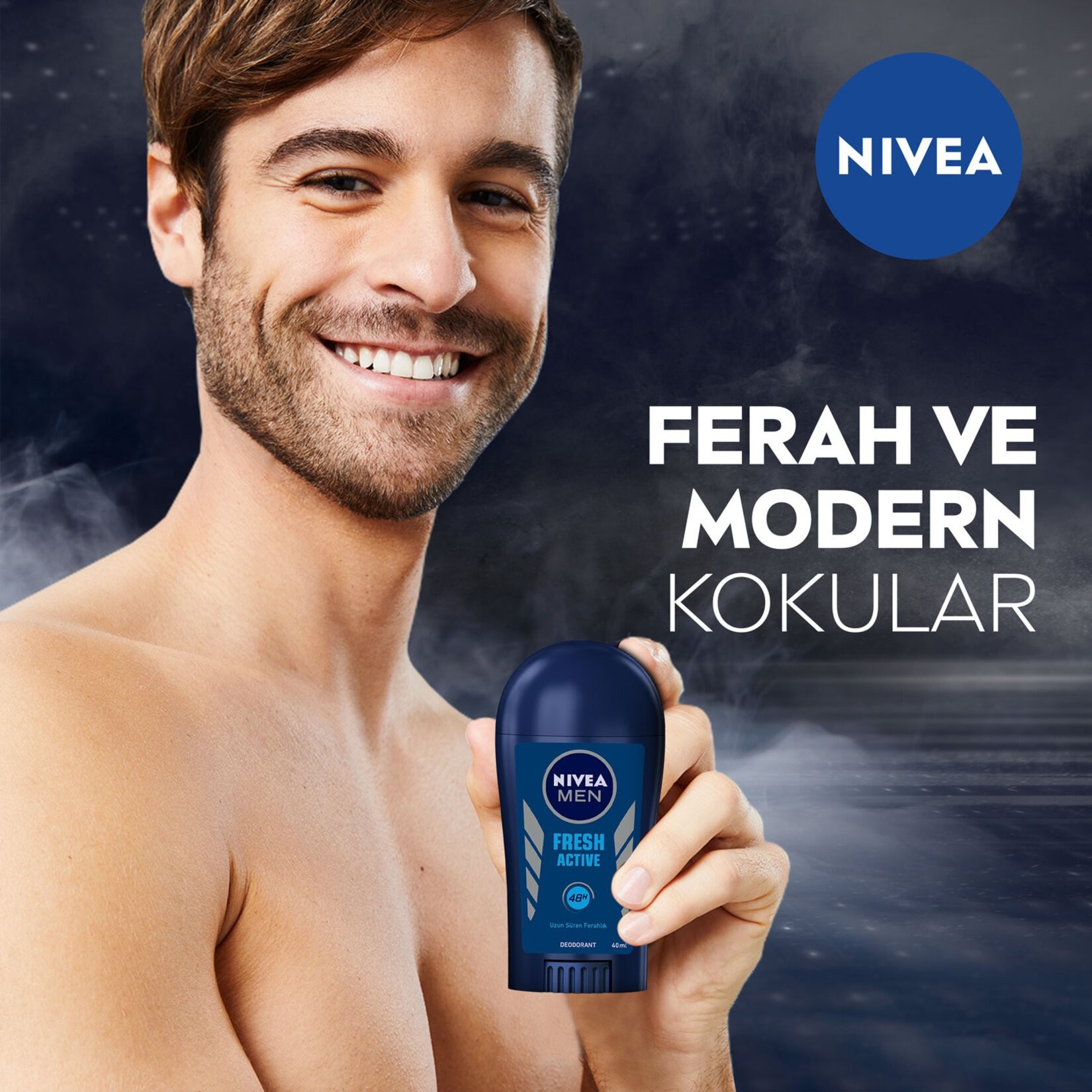 Nivea Men Fresh Active Deodorant 50 Ml