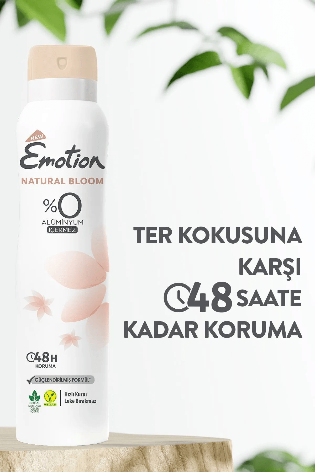 Emotion %0 Aluminium 48 Saat Koruma Deodorant 150 Ml