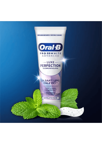 Oral-B Pro-3d White Advanced Luxe Perfectıon Gelişmiş Beyazlatma 75 Ml