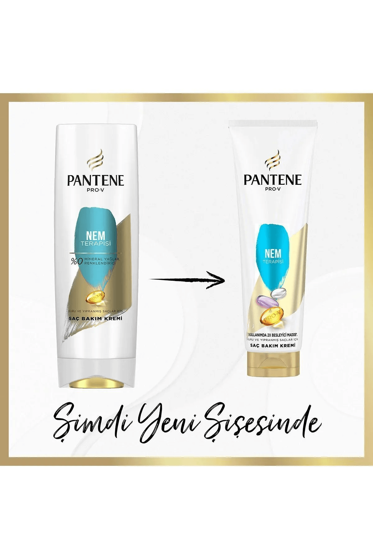 Pantene Pro-V Nem Terapisi Kuru Ve Yıpranmış Saçlar İçin Saç Bakım Kremi 275 Ml