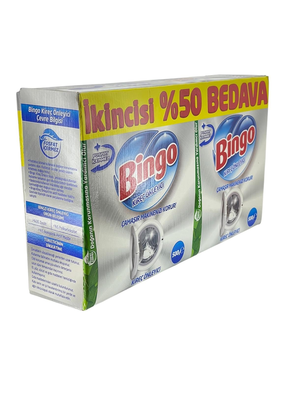 Bingo Çamaşır Mak. Kireç Önleyici 1000 Gr