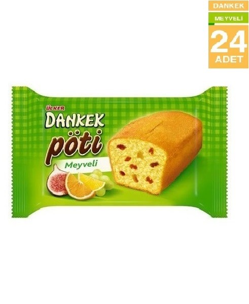 Ülker Dankek Pöti Meyveli 35 Gr 24 Adet