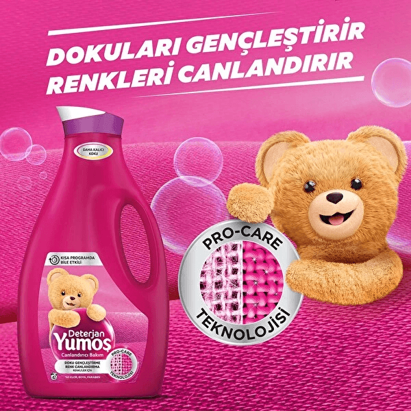 Yumoş Sıvı Deterjan 42 Yıkama 2520 Ml