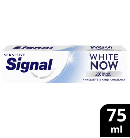 Signal White Now Hassasiyete Karşı Rahatlama Diş Macunu 75 Ml