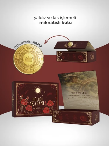 SET- BÜLBÜL KAPANI SERİSİ MIKNATISLI KUTU-YAN BOYAMALI