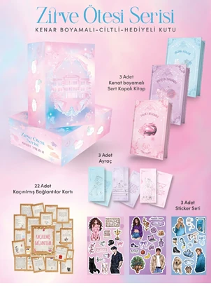 Zirve Ötesi Serisi Yan Boyamalı Set (3 Kitap – Ciltli + Kutulu)