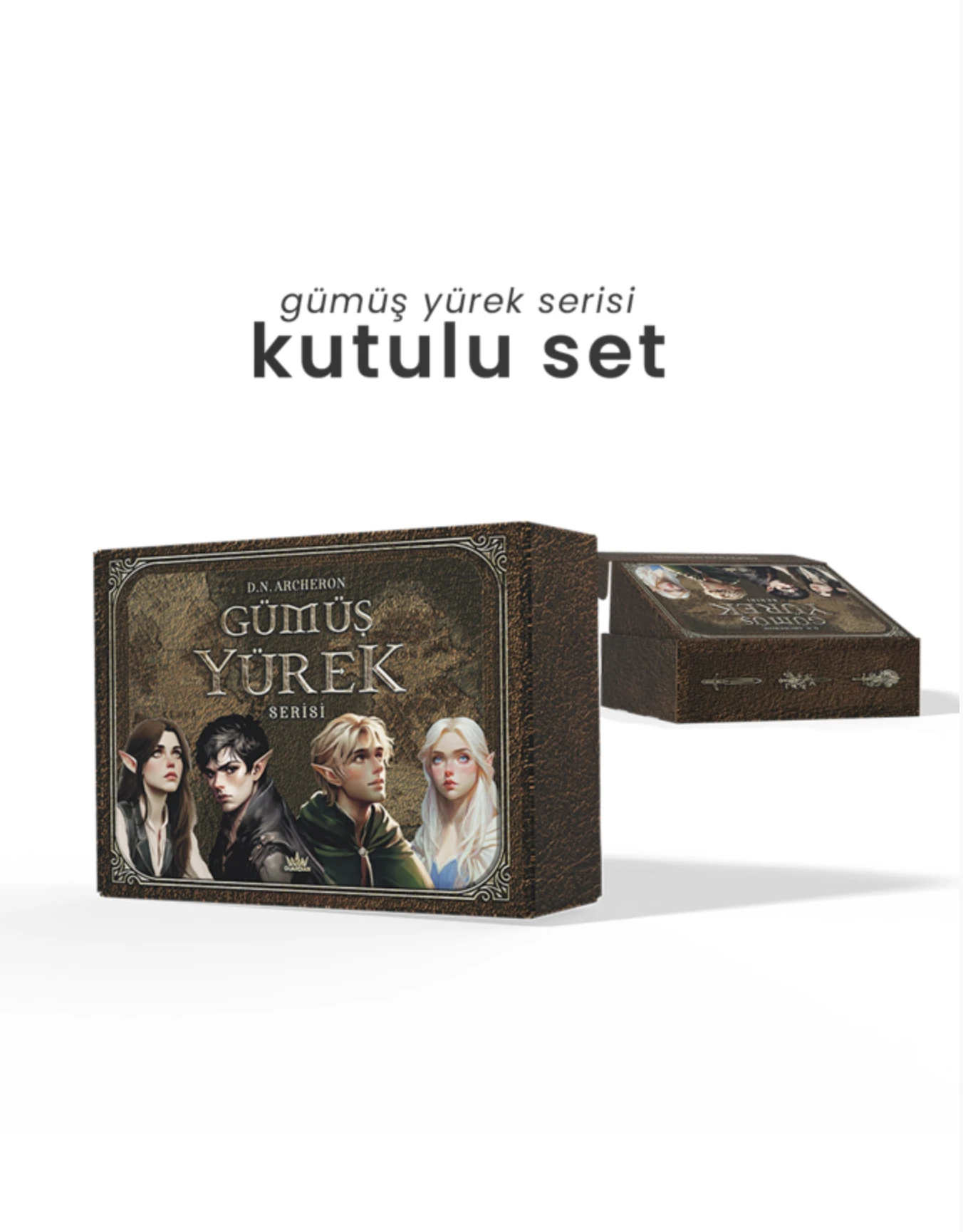 SET-GÜMÜŞ YÜREK SERİSİ (3 KİTAP)-CİLTLİ