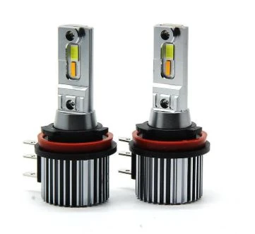H15 Led Far Ampulü Photon Ultimate Fansız Mini Gündüz Turuncu - Beyaz 