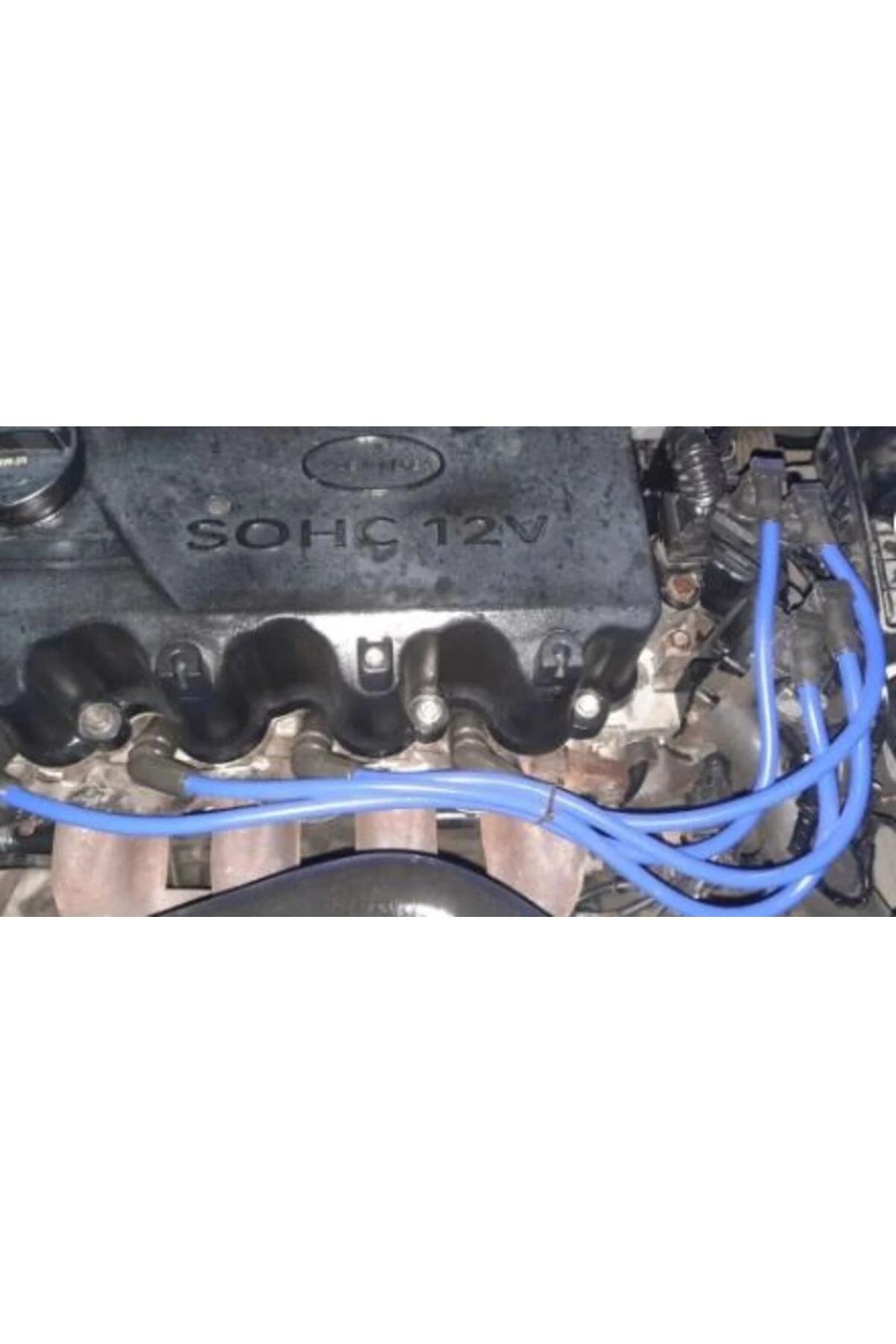 Hyundaı Accent 1.5 12v 95-00 G4e 4cc 8.5 Mm Mavi Silikon Performans Buji Kablosu Champıon