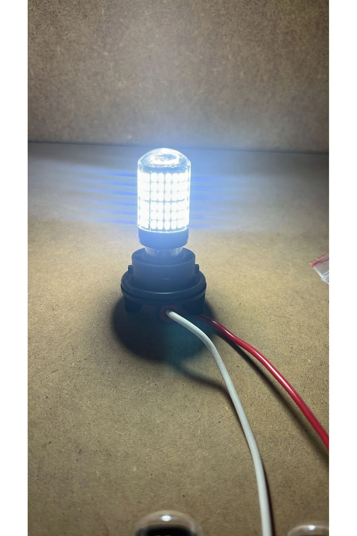 93 Py21w Led Geri Vites Ampulü Beyaz Led Ampul Seti  144 ledli 2 adet