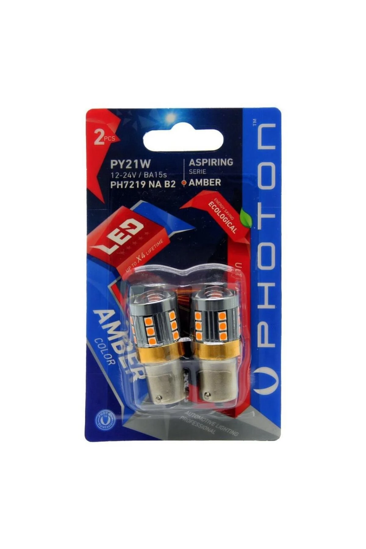 Photon P21w Tek Duy Turuncu Led Ampulü