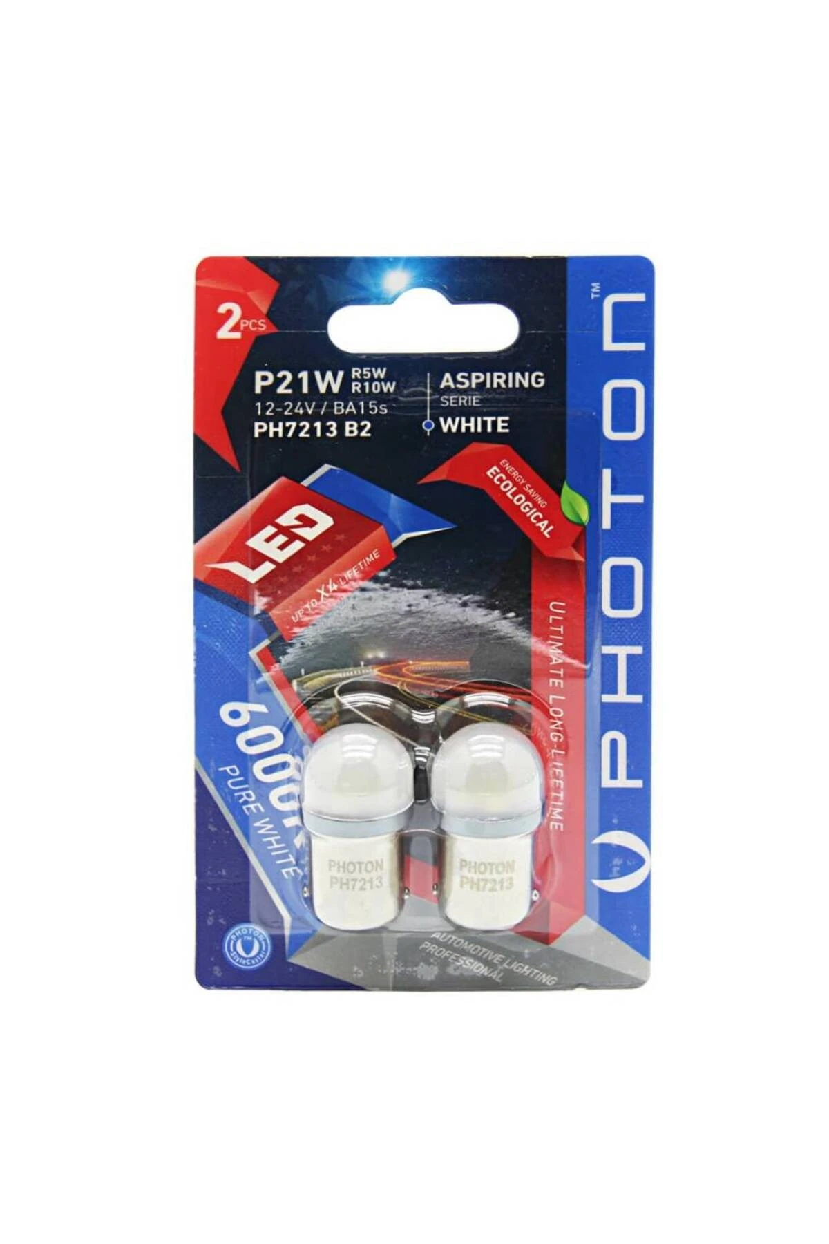 Photon P21W/R5W/R10W 67 Park Ampulü Beyaz 12-24V 