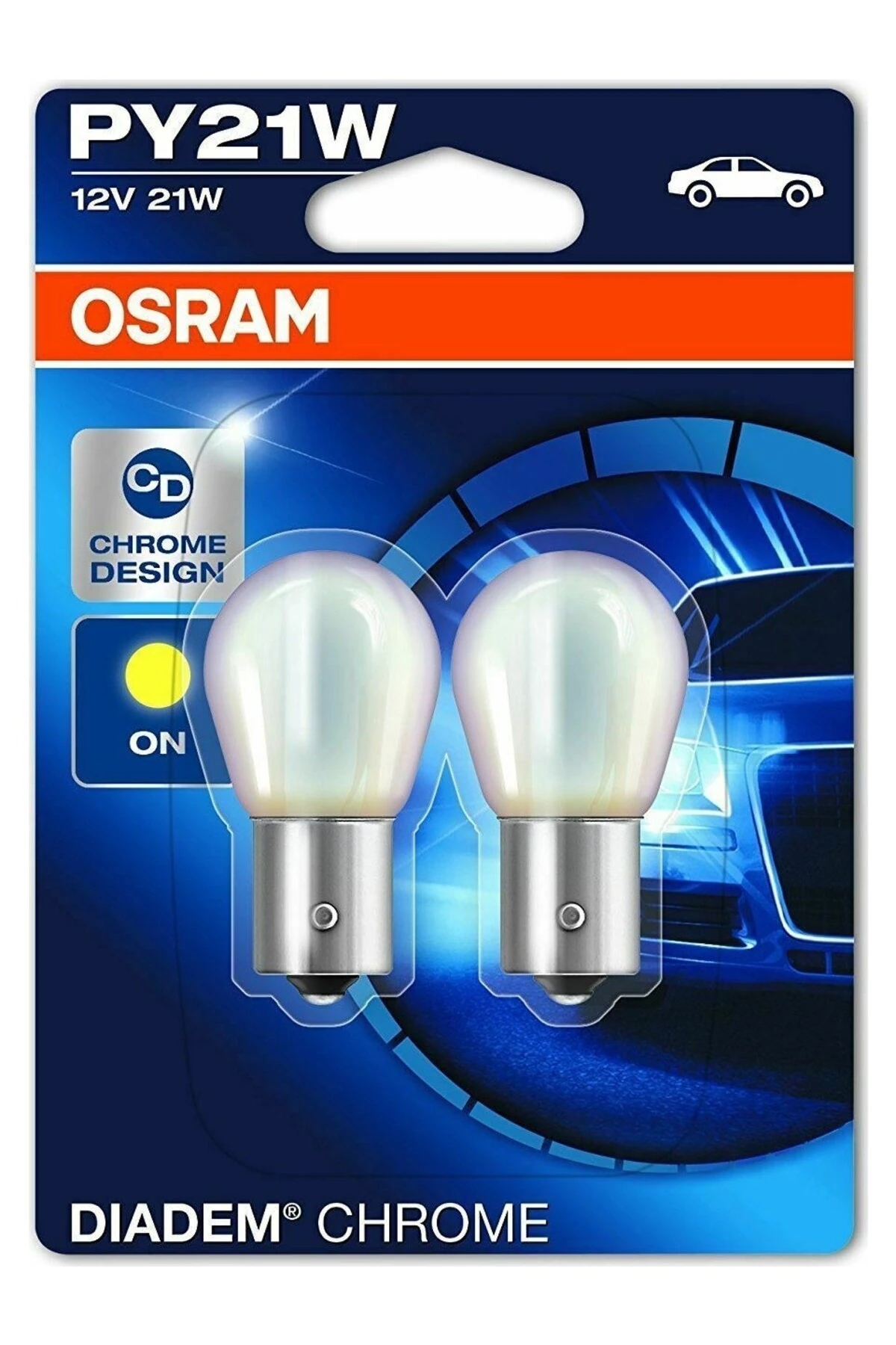 Osram Diadem Chrome Desıng Py21w 12v Ampul Takımı