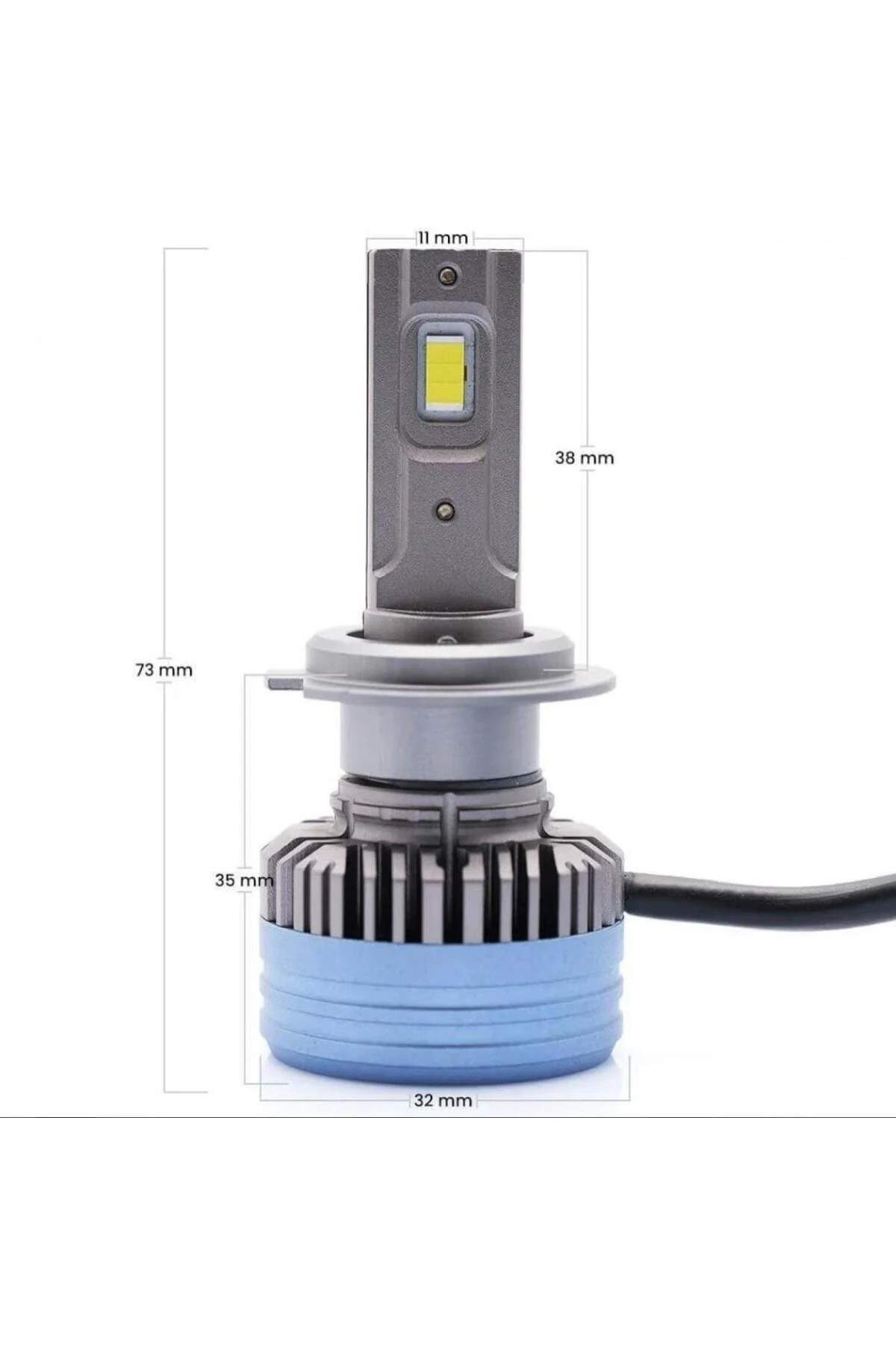 H1 Led Far Ampulü Photon Milestone Black Katana 