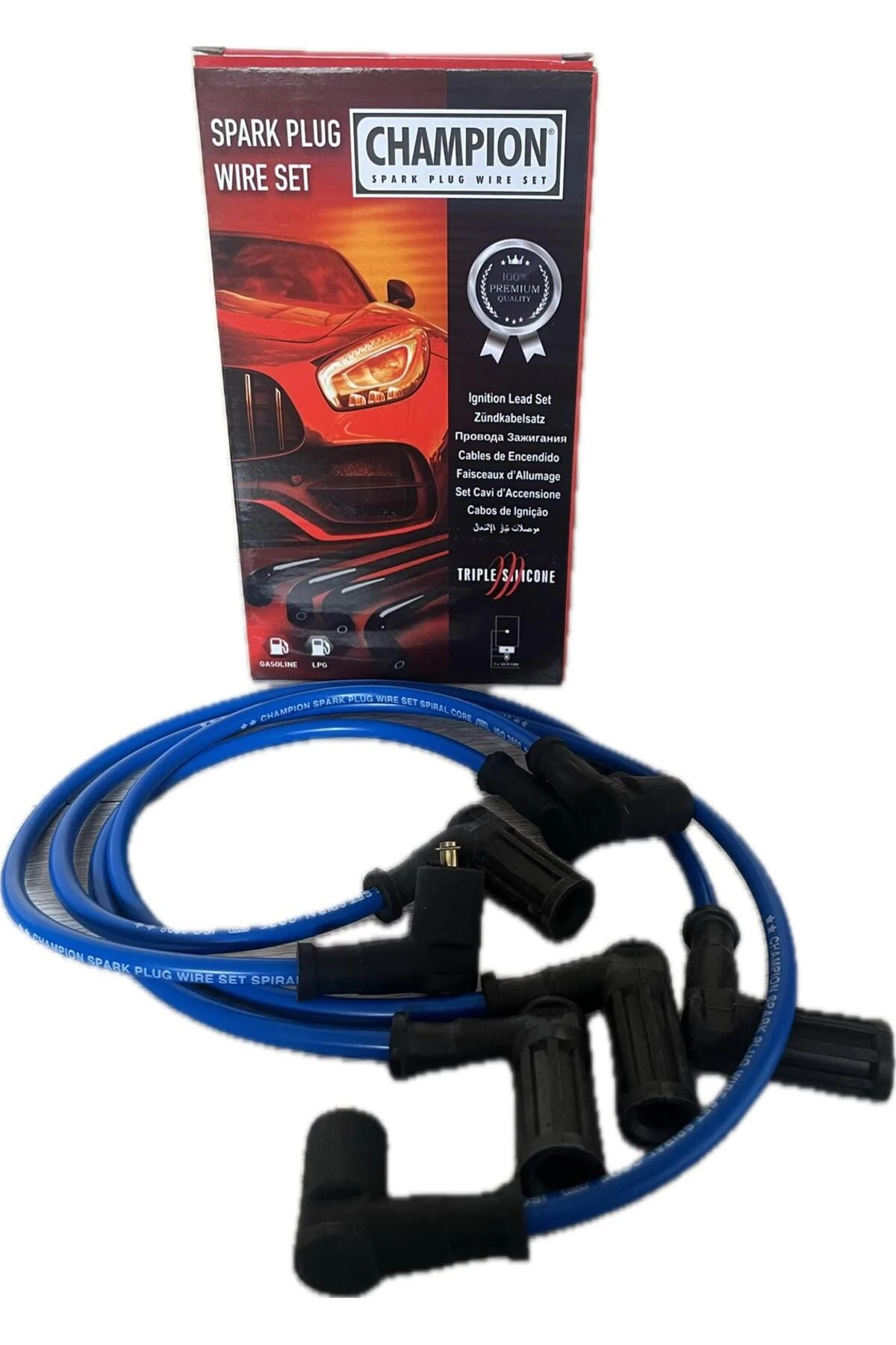 Tempra Tipo Mpi Performans Buji Kablosu 7 mm Mavi Champıon 7785350 