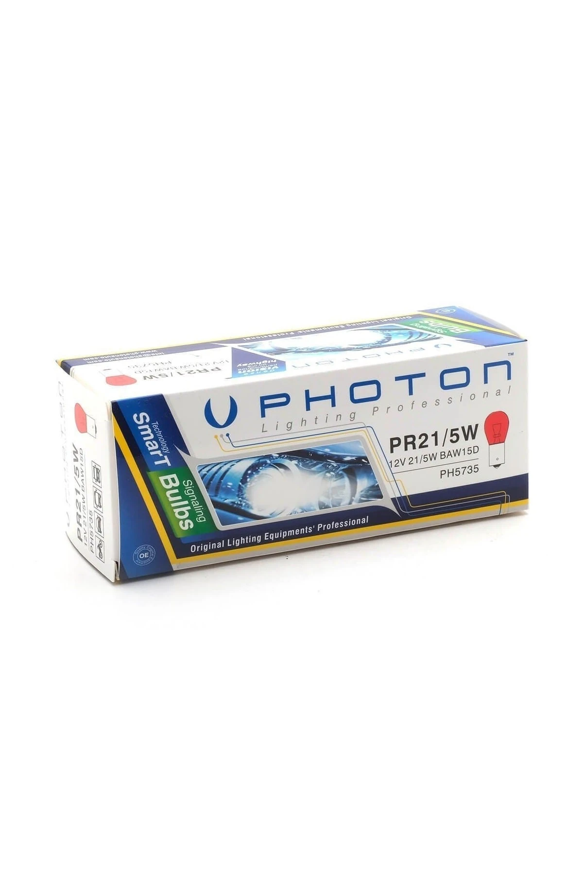 Photon  Pr21/5w Kırmızı Stop Ampulü 1 Kutu 10 Adet