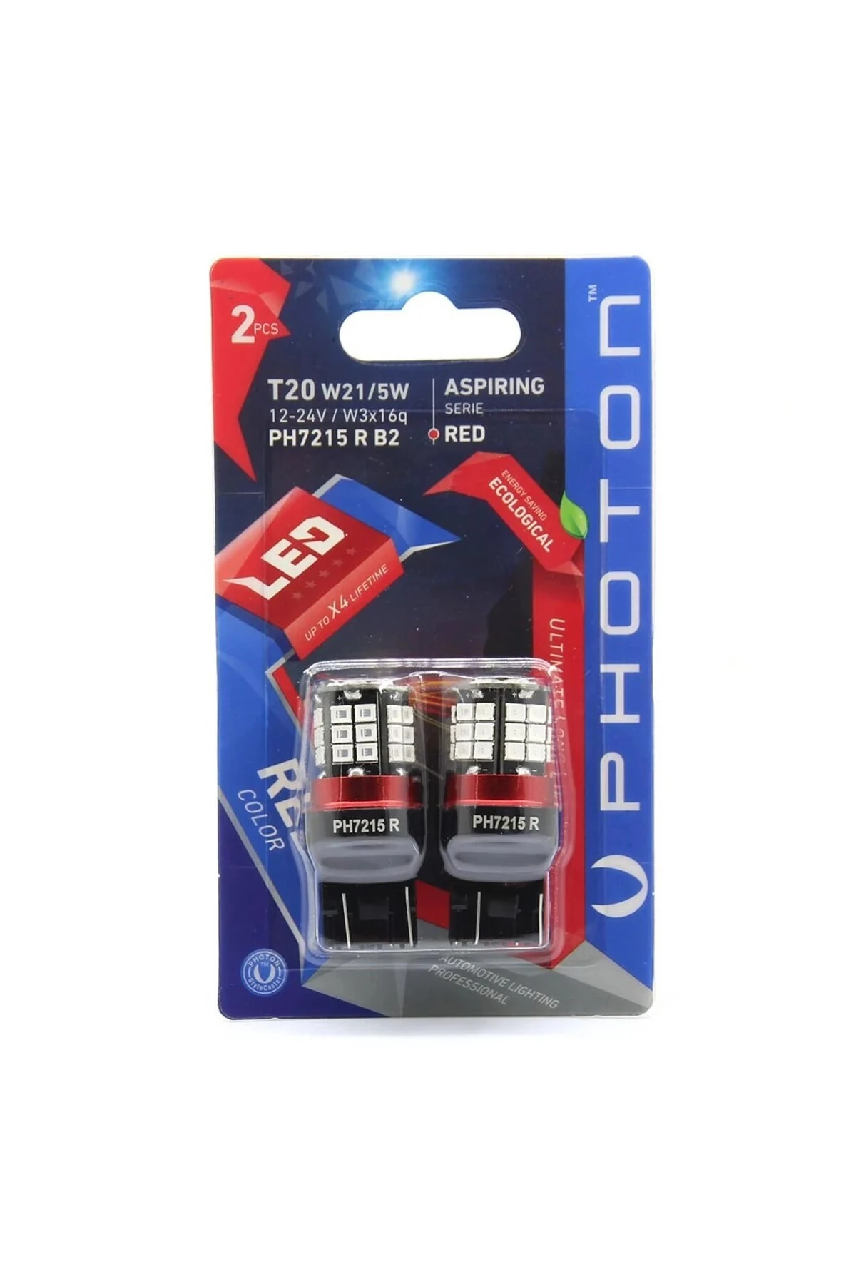 Photon T20 Kırmızı uyumlu Stop Led Ampulü