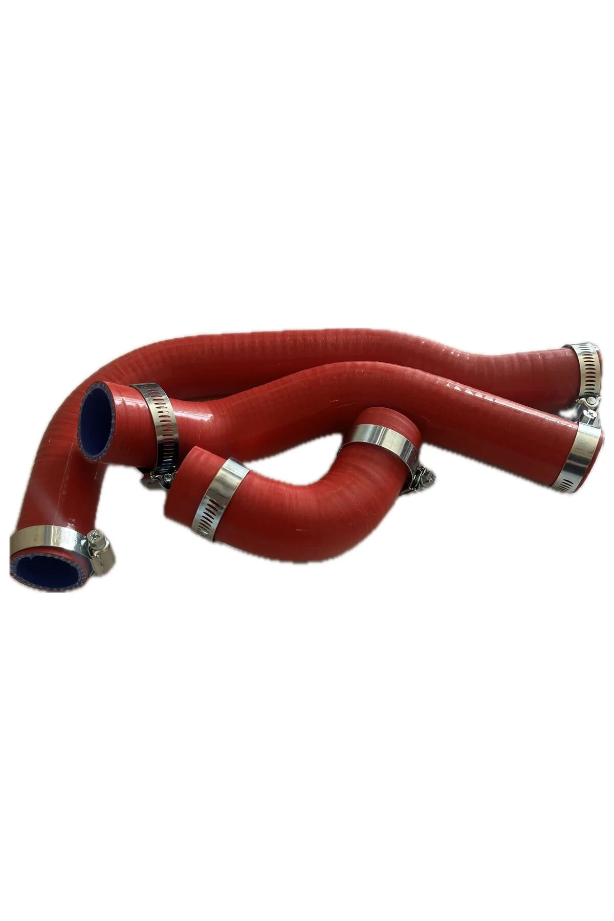 Doğan Kartal Slx Radyatör Hortumu Termostat Hortumu ve Kelepçe Takımı Kırmızı Silikon