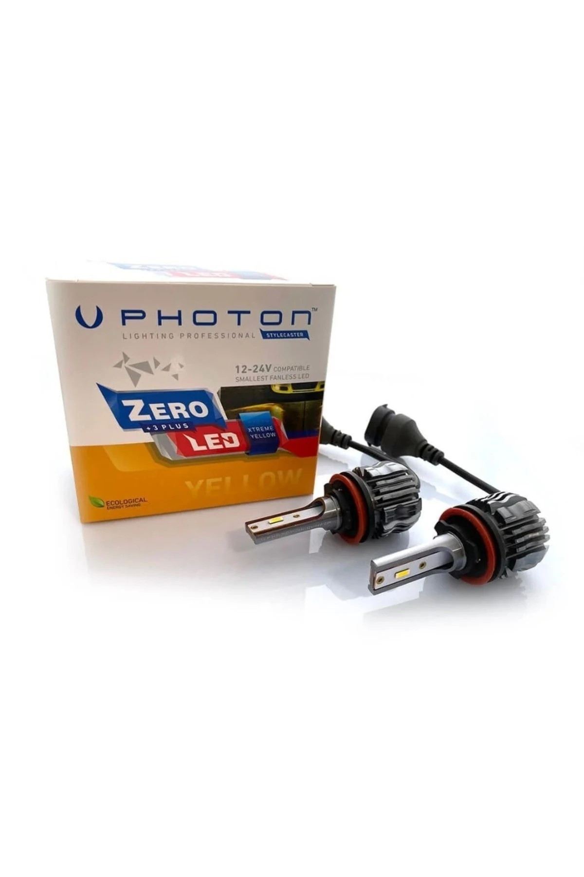 Zero H8/h9/h11/h16 Led Far Ampulü Sarı Yellov Fansız