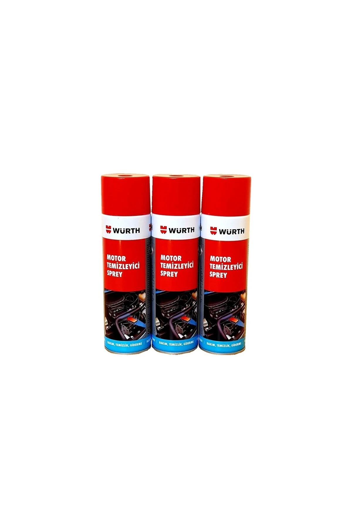 Hızlı Motor Temizleme Spreyi 500 ml 3'lü