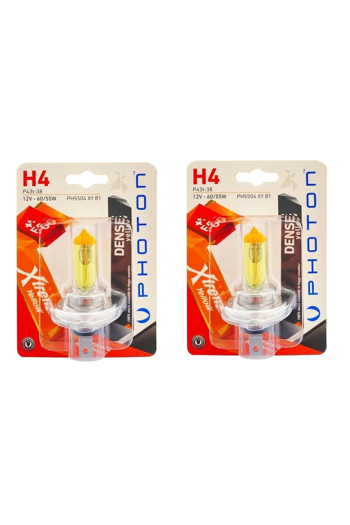 Photon H4 Xtreme Yellow (SARI IŞIK) 2 Adet
