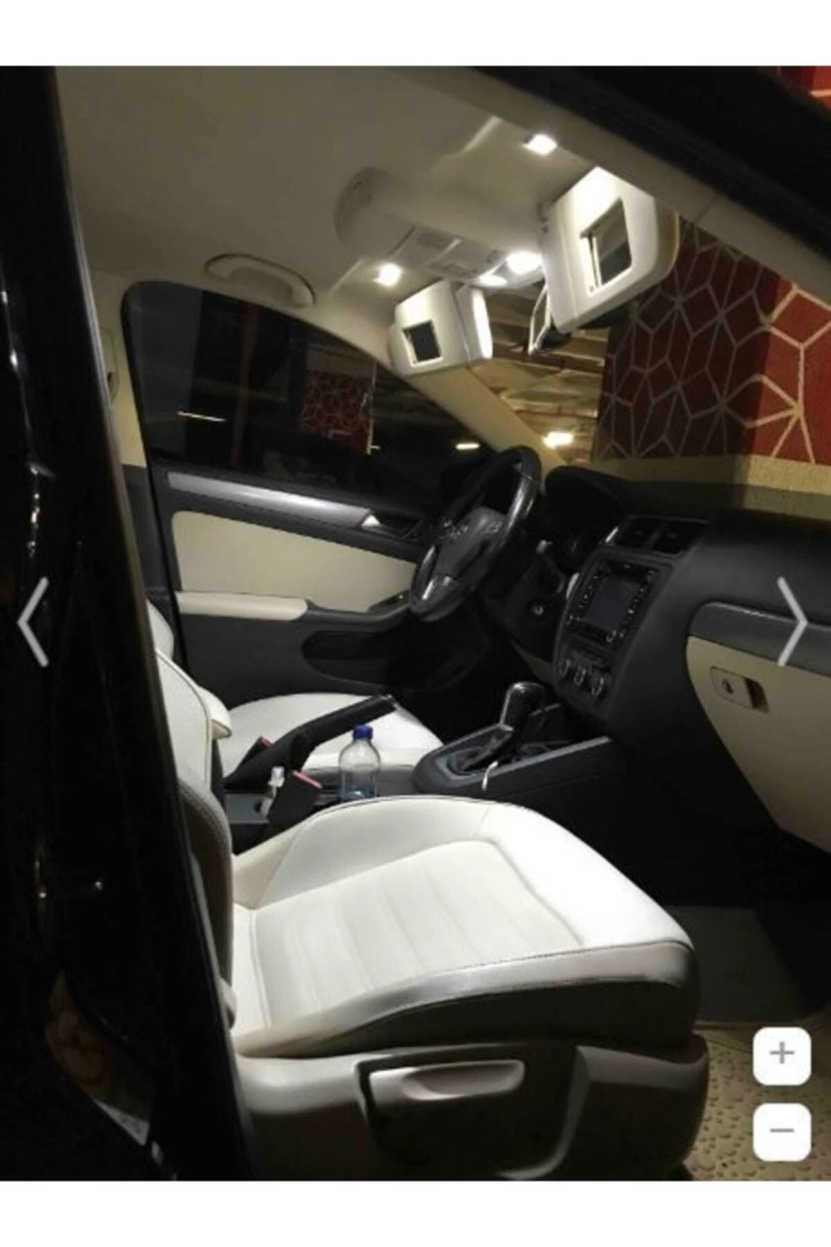 T10 W5w Beyaz Dipsiz Tavan Park Plaka Ledi 2 Adet