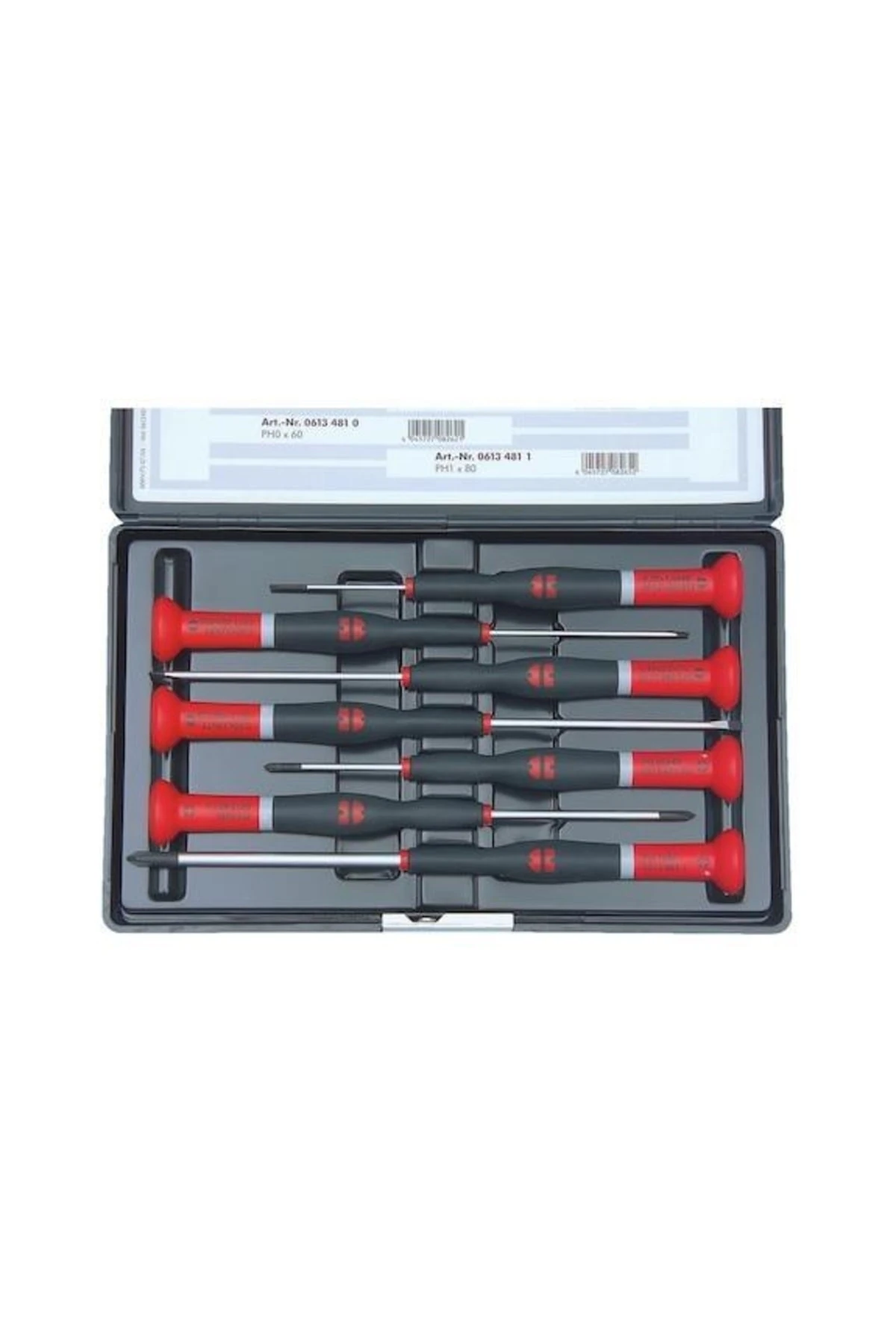 Würth Düz-yıldız Tornavida Set elektronikçi 7 Ğarça