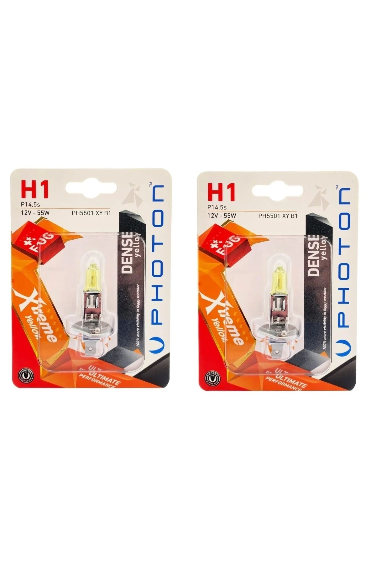 Photon H1 Xtreme Yellow Limon Sarısı Far Ampülü Takımı 2 Adet