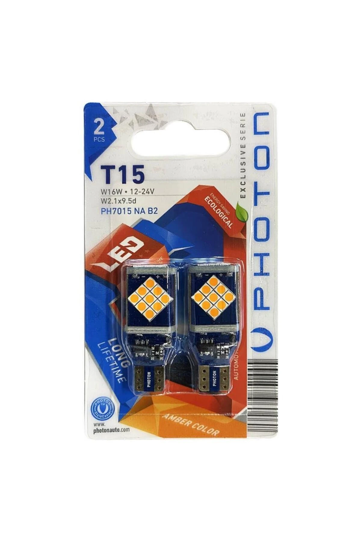 T15 W16W Turuncu Led Ampul