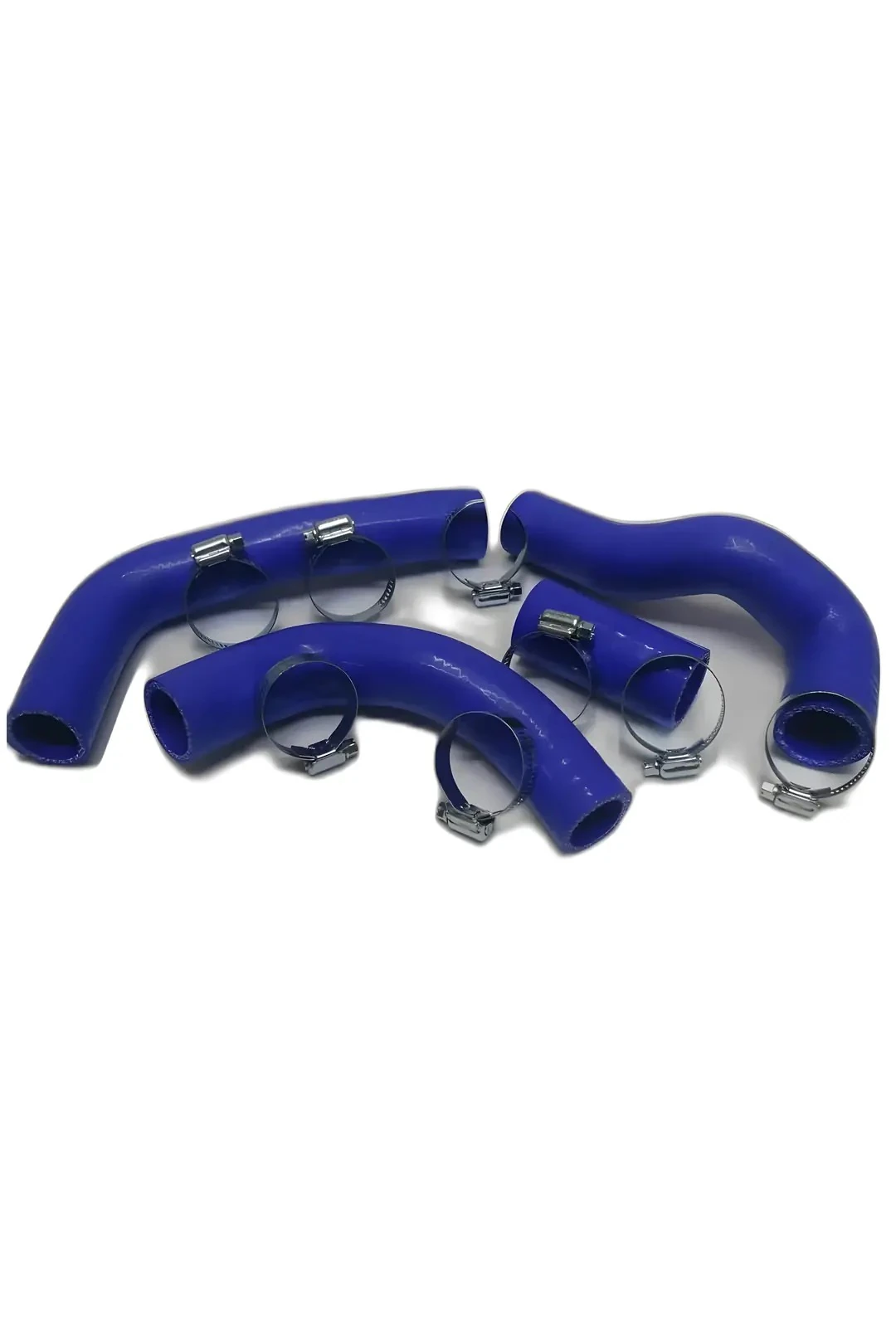 Doğan Şahin Kartal Radyatör Hortumu Termostat Hortumu ve Kelepçe Takımı Mavi Silikon