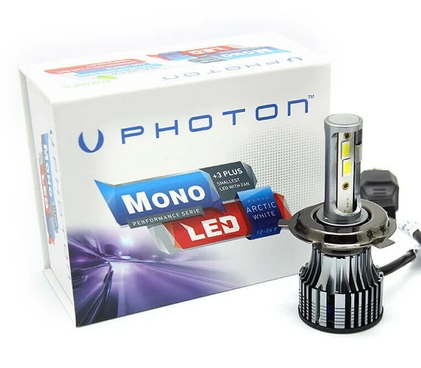 Motosiklet Far Ampulu H4 Mono Led 1 Adet