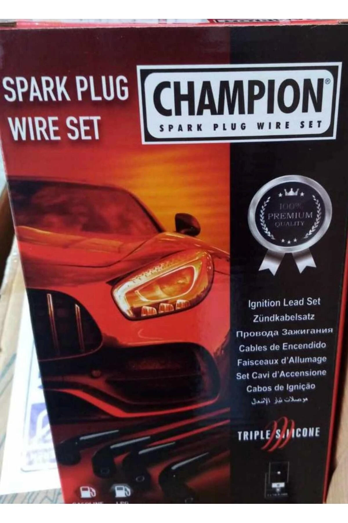 Tempra Tıpo 1.4 1.6 İe Performans Buji Kablosu Mavi 7mm Champıon 7716092