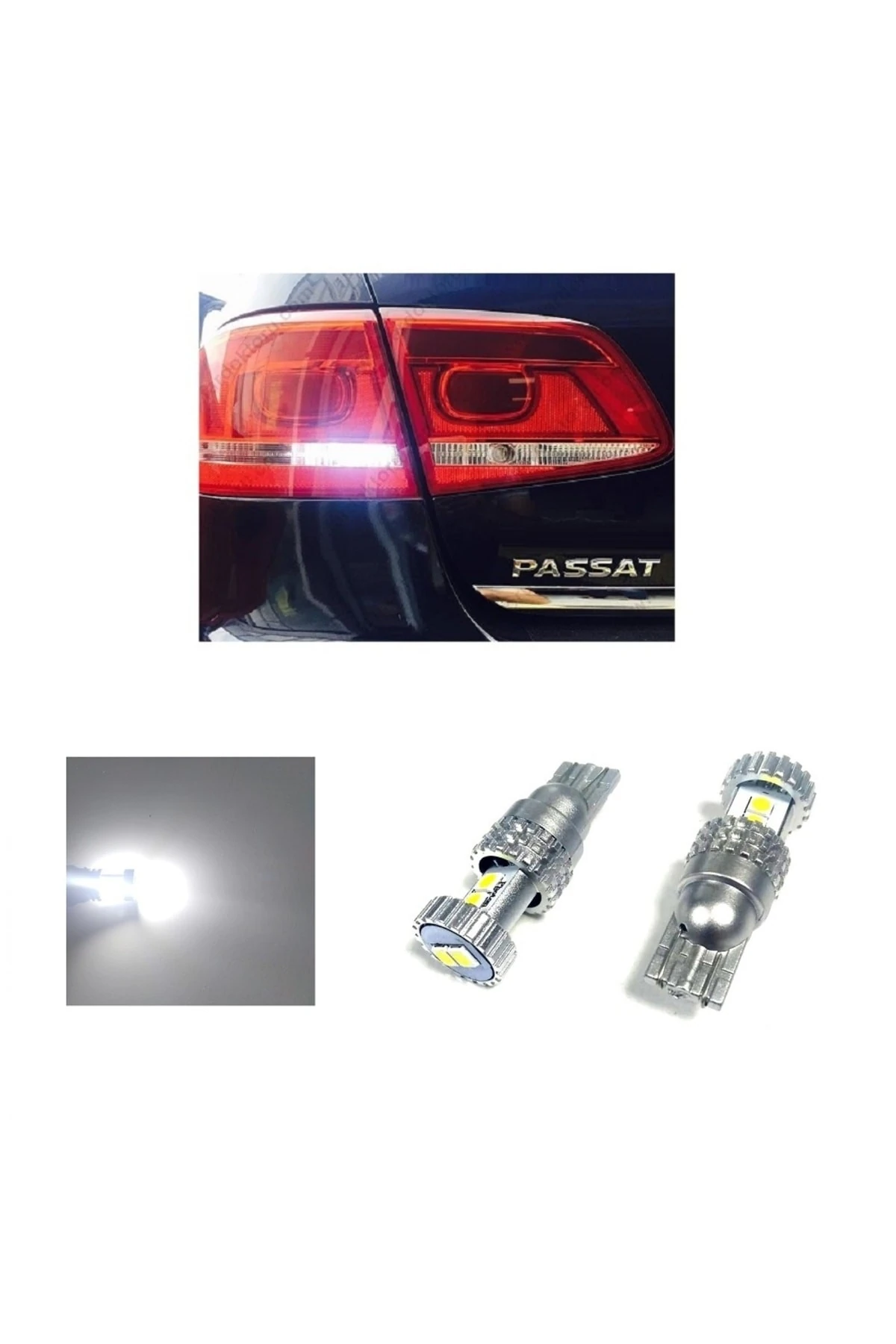 Passat B7 Geri Vites Led Ampulü T15 W16w 