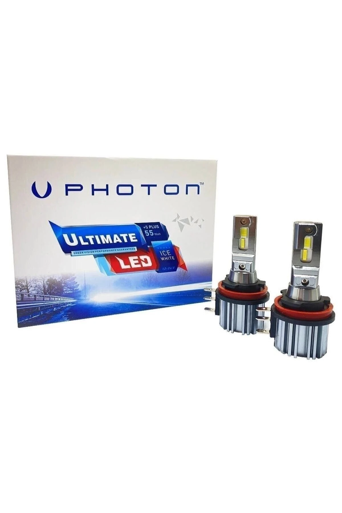 H15 Led Far Ampulü Photon Ultimate Fansız Mini Gündüz Beyaz 