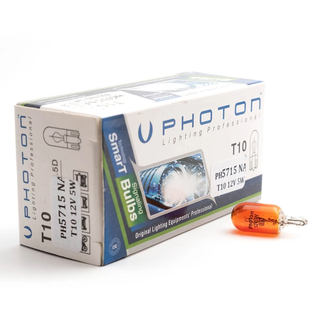 Photon T10 5W5 Dipsiz Turuncu Halojen Ampul 10'lu