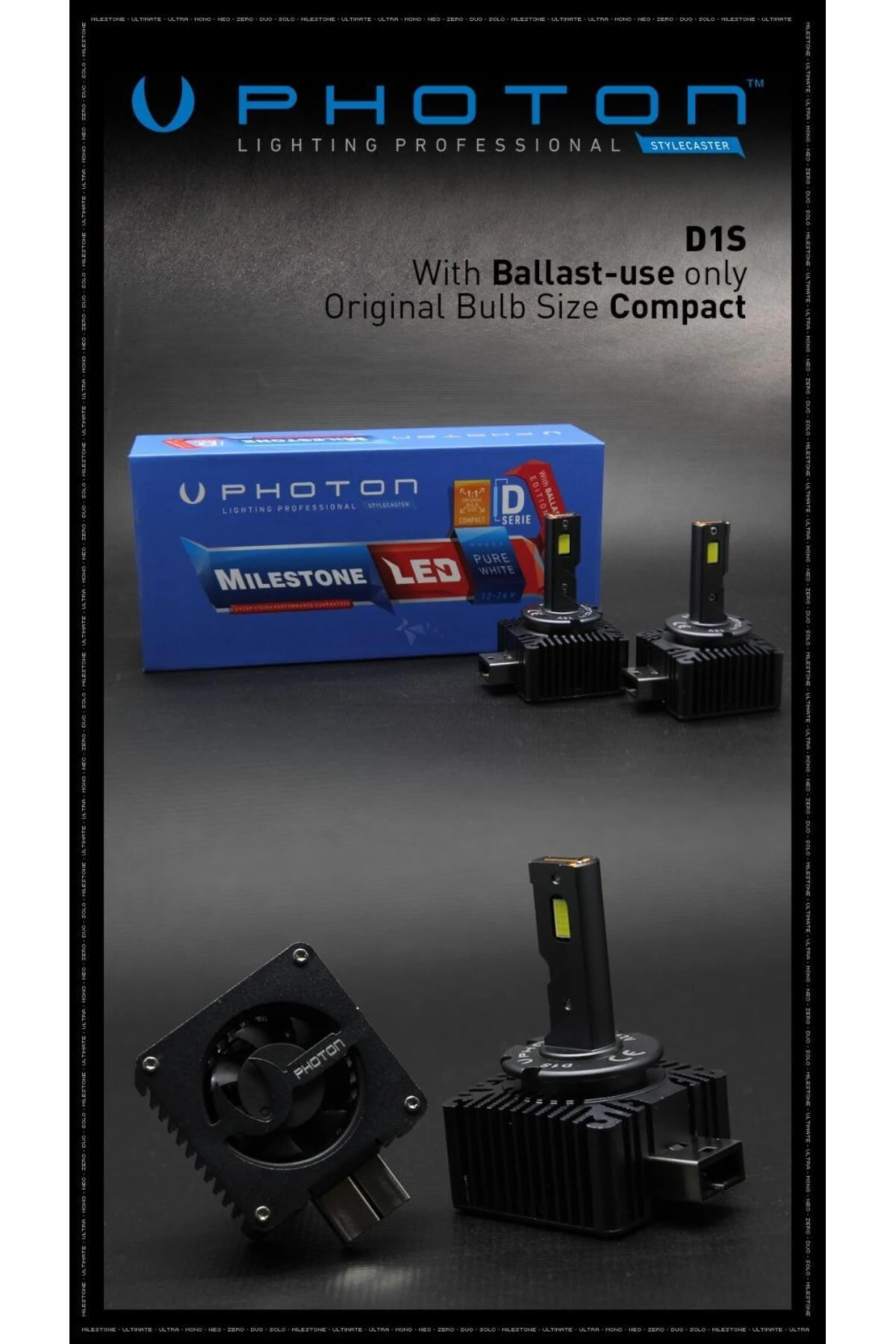 Photon D1S/R Milestone Compact Serisi 