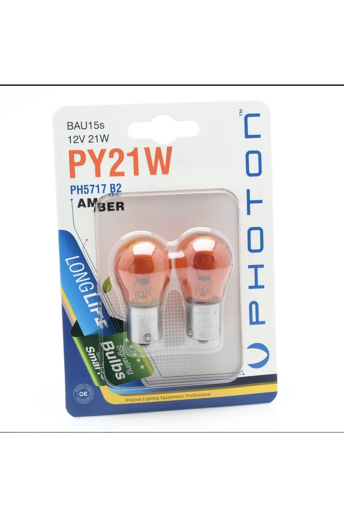 Photon 93 Sinyal Ampülü Turuncu Amber Py21w  Ampül Şaşı Tırnak 