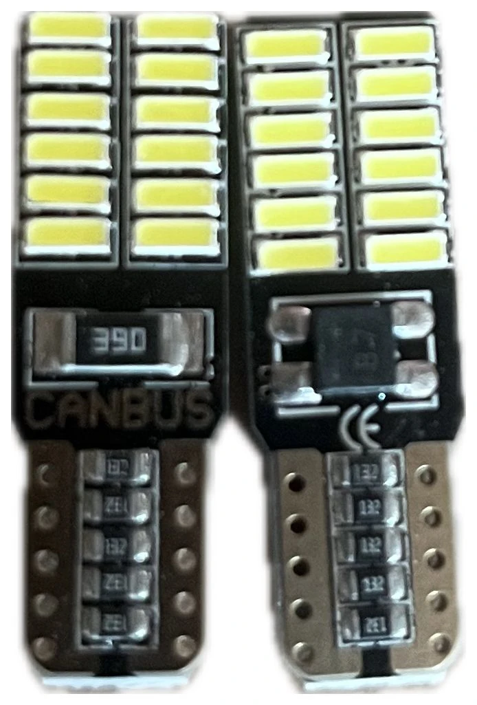 T10 W5W 6+6 Park Plaka İç Aydınlatma 2'li