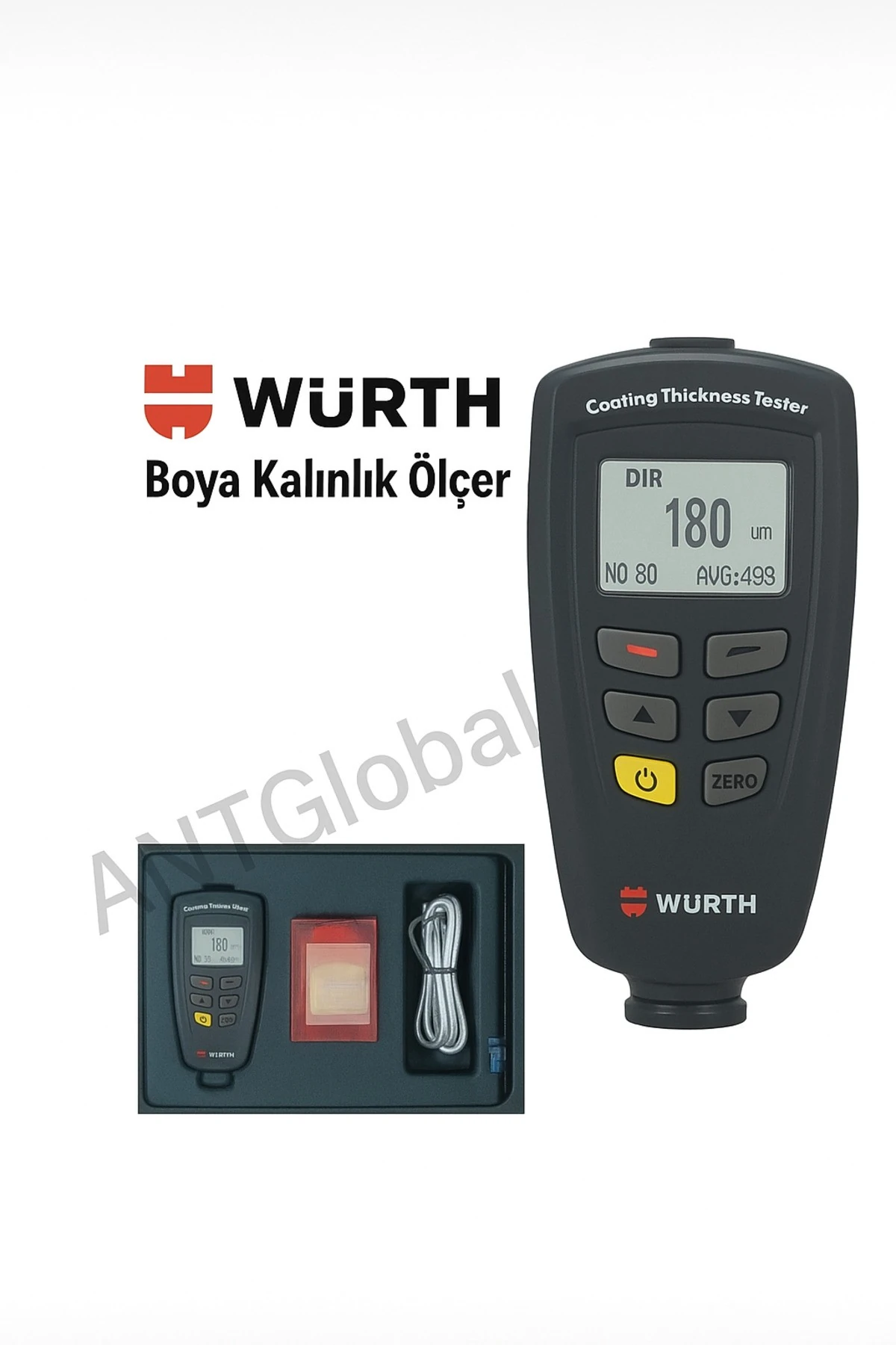 Würth Boya Kalınlık Ölçüm Cihazı 2100M Usb Kablolu
